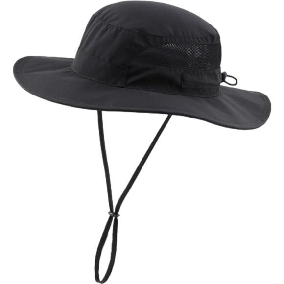 Women's UPF 50+ Safari Sun Hat Breathable UV Protection Fishing Hat Summer - Picture 1 of 7